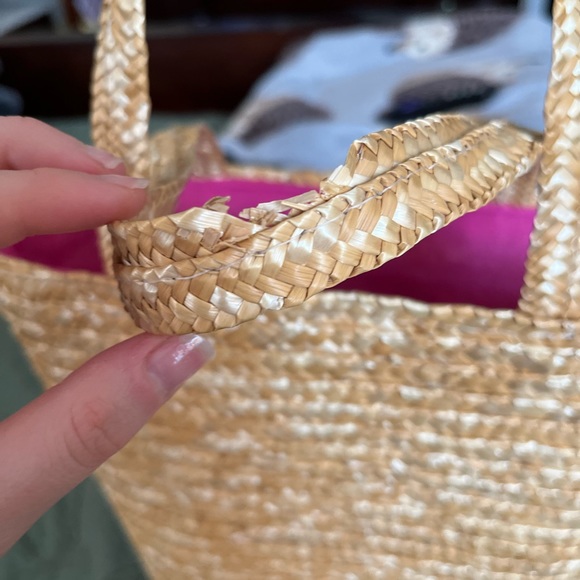 Raffia Small Tote Bag - Picture 2 of 4